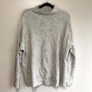 Maurices Mock Neck Cream Sweater